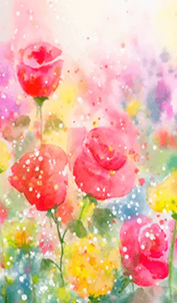 [LINE着せ替え] 薔薇(バラ)の花の着せかえ(R3611)の画像1