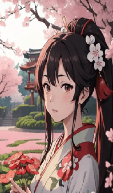 [LINE着せ替え] 浮世絵桜の季節 s4iNiの画像1