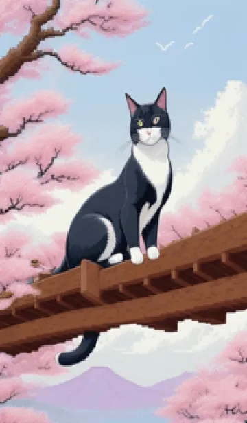 [LINE着せ替え] 浮世絵桜の季節 HysUSの画像1