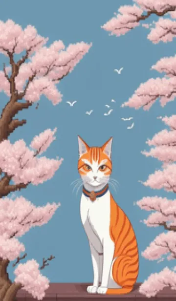 [LINE着せ替え] 浮世絵桜の季節 RkHEfの画像1