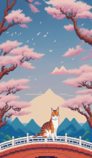 [LINE着せ替え] 浮世絵桜の季節 YXA32の画像1