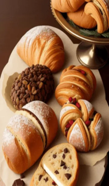 [LINE着せ替え] パン、ペストリー、そしてコーヒー F1U8zの画像1