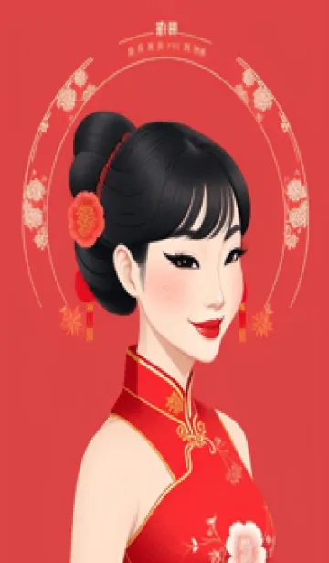 [LINE着せ替え] 東方の少女 MKGV8の画像1