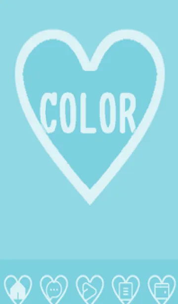 [LINE着せ替え] green color F116の画像1