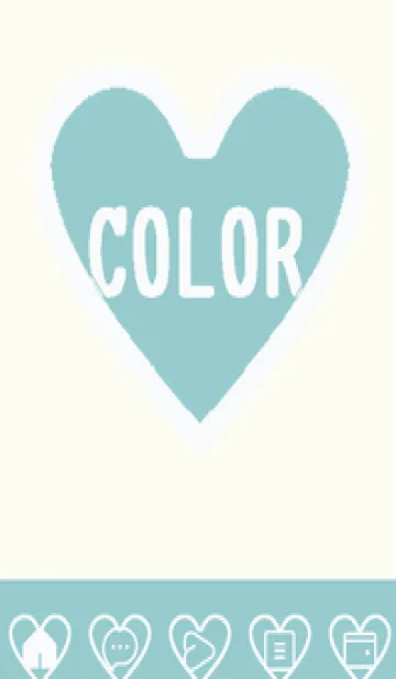 [LINE着せ替え] green color F117の画像1