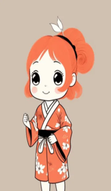 [LINE着せ替え] かわいい女性忍者 aZepYの画像1