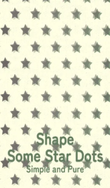 [LINE着せ替え] 星のドッドきせかえ チャコールグレイの画像1