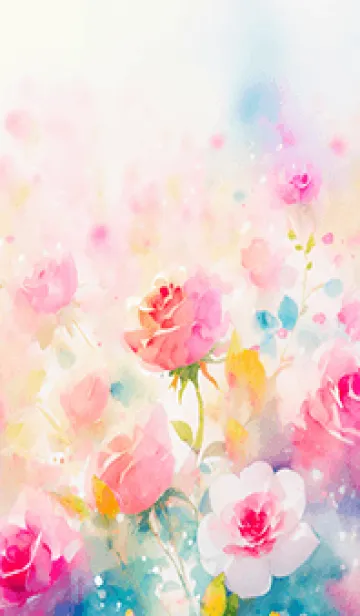 [LINE着せ替え] 薔薇(バラ)の花の着せかえ(R3605)の画像1