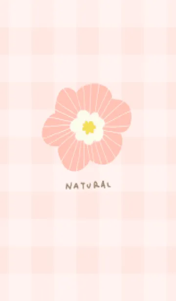 [LINE着せ替え] 北欧風 花 ナチュラル28の画像1