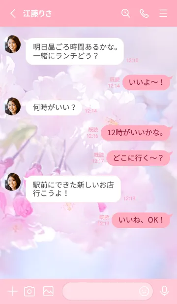 [LINE着せ替え] Sakura Photo 293 Not AIの画像3