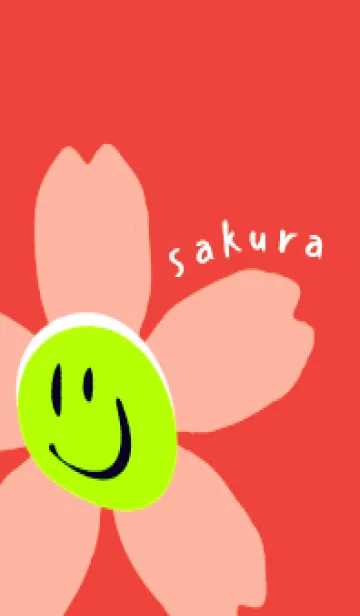 [LINE着せ替え] サクラ スマイリー 30の画像1