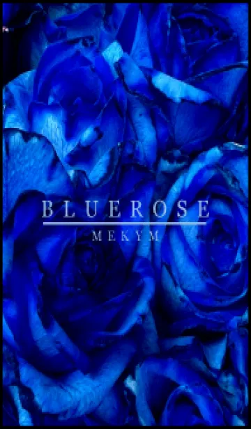 [LINE着せ替え] BLUE ROSE - MEKYM 7の画像1