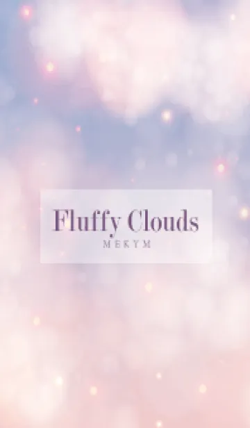 [LINE着せ替え] Fluffy-Clouds PURPLE SKY 11の画像1