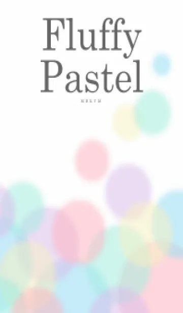 [LINE着せ替え] Fluffy-Pastel 11の画像1