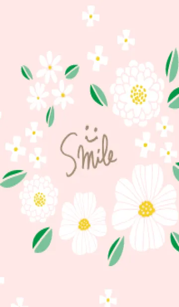 [LINE着せ替え] 白い可憐な花10の画像1