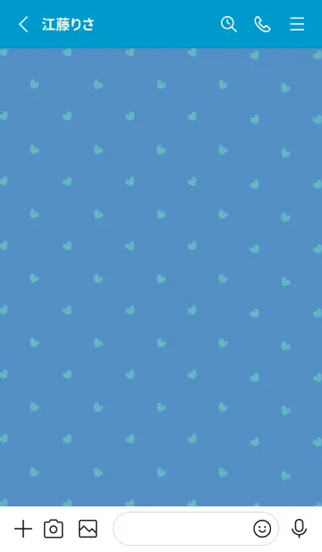 [LINE着せ替え] シンプル ミニ ハート -66の画像2