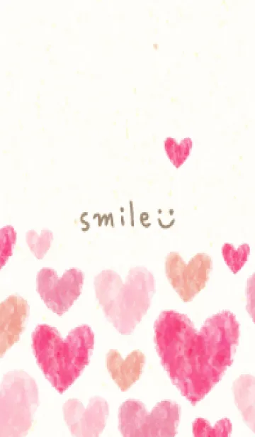 [LINE着せ替え] ハート 横3の画像1