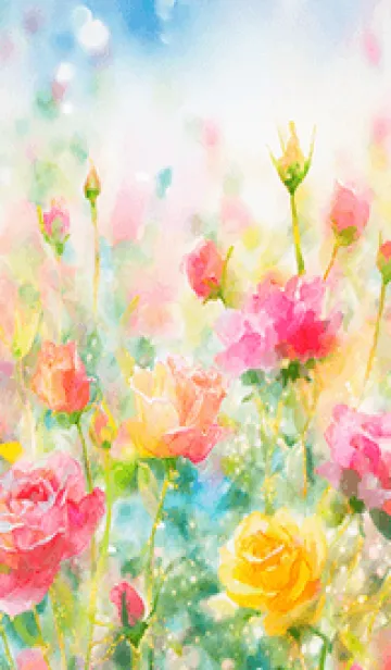 [LINE着せ替え] 薔薇(バラ)の花の着せかえ(R3616)の画像1