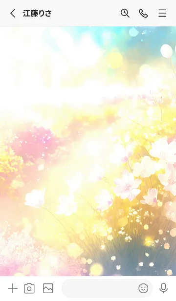 [LINE着せ替え] 優美な春の風景の着せかえ(Spring-302)の画像2