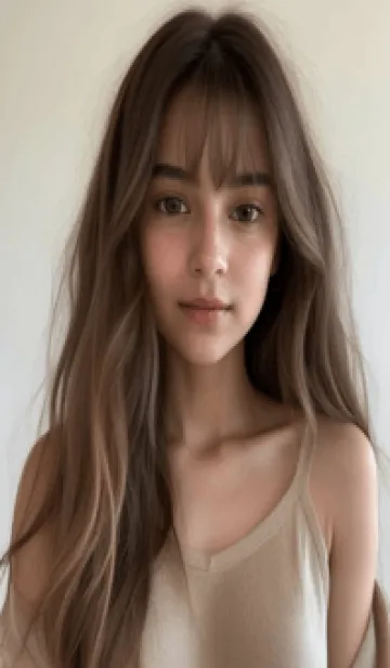 [LINE着せ替え] 甘い静かな女の子 gbHZ0の画像1