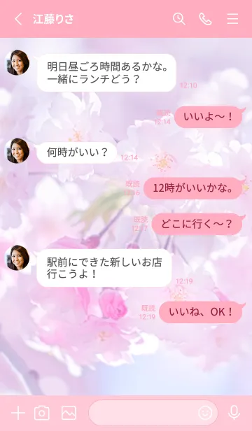 [LINE着せ替え] Sakura Photo 294 Not AIの画像3