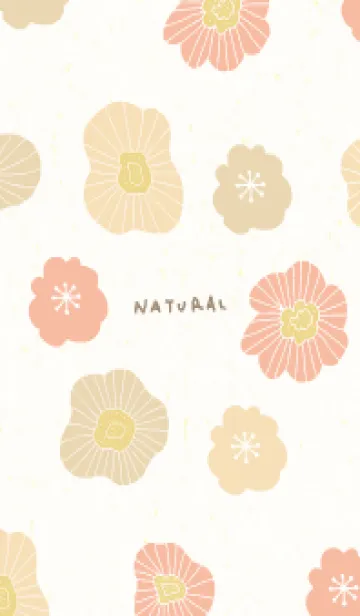 [LINE着せ替え] 北欧風 シンプル フラワー28の画像1