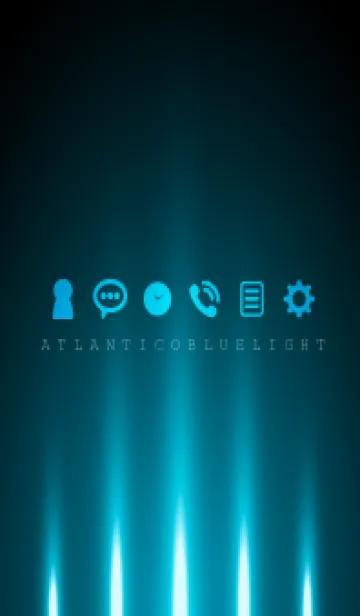 [LINE着せ替え] ATLANTICO BLUE LIGHT 2の画像1