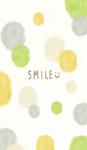 [LINE着せ替え] 水彩円 爽やか21の画像1