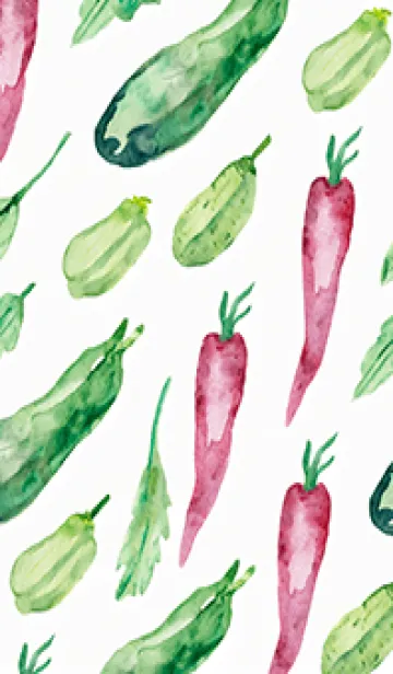 【シンプル】お野菜の着せかえ#416の着せ替えメイン画像