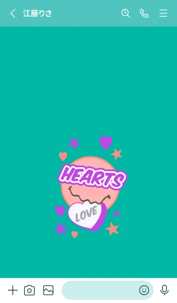 [LINE着せ替え] ラブ スマイル ポップ 13の画像2