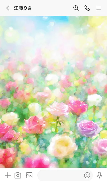 [LINE着せ替え] 薔薇(バラ)の花の着せかえ(R3638)の画像2