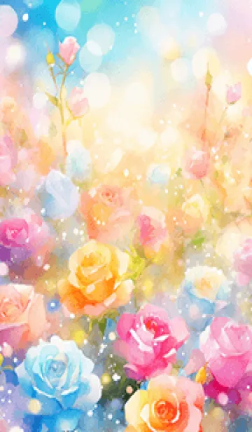 [LINE着せ替え] 薔薇(バラ)の花の着せかえ(R3640)の画像1