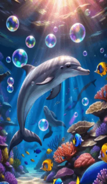 [LINE着せ替え] 海の幻想曲 #DaFLA07。の画像1