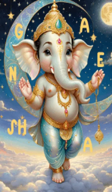 [LINE着せ替え] Ganesha Successful & Rich Theme (JP)の画像1