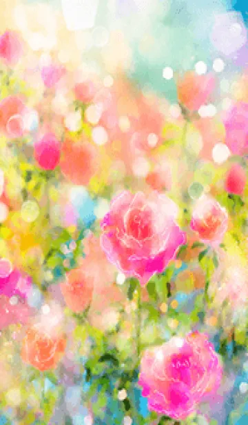 [LINE着せ替え] 薔薇(バラ)の花の着せかえ(R3650)の画像1