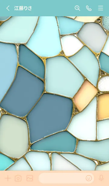 [LINE着せ替え] Beach glass 28の画像2