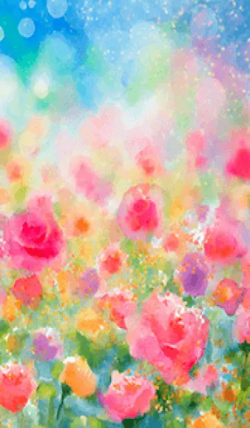 [LINE着せ替え] 薔薇(バラ)の花の着せかえ(R3644)の画像1