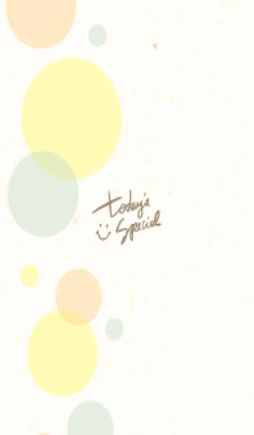 [LINE着せ替え] 3色の丸9の画像1