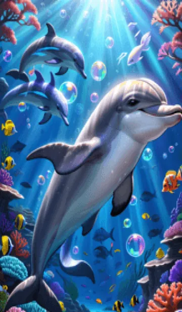 [LINE着せ替え] 海の幻想曲 #DaFLA030。の画像1