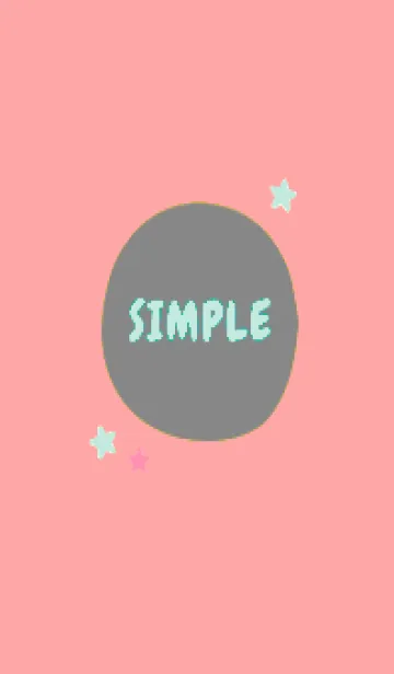 [LINE着せ替え] シンプル カラー スター 213の画像1