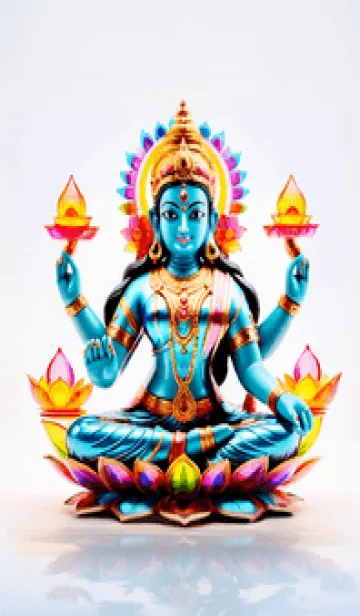 [LINE着せ替え] 女神ラクシュミ、光のテーマ 08の画像1