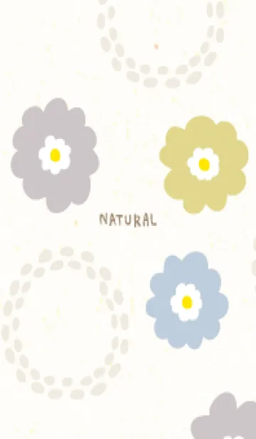 [LINE着せ替え] 花 輪 北欧風6の画像1