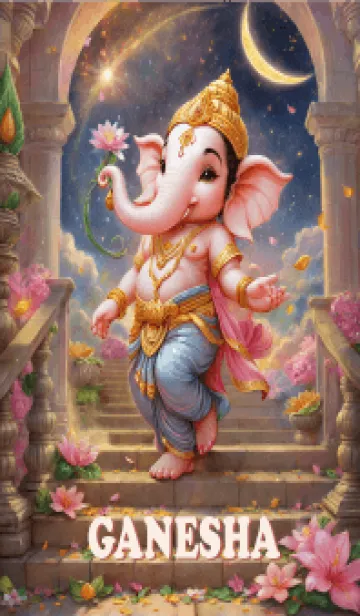 [LINE着せ替え] Ganesha: rich, have a lot of money(JP)の画像1