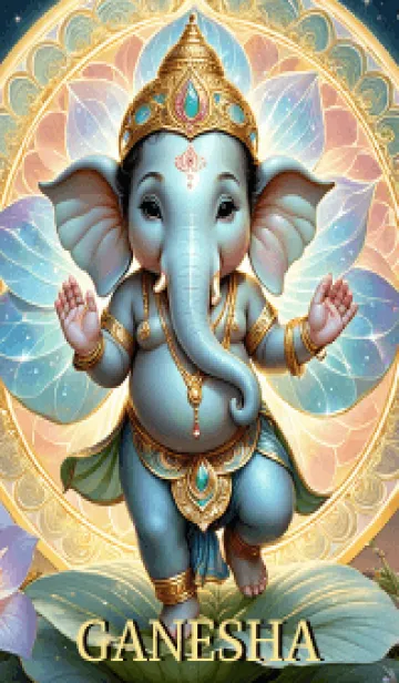 [LINE着せ替え] Ganesha  Rich & Rich Theme (JP)の画像1