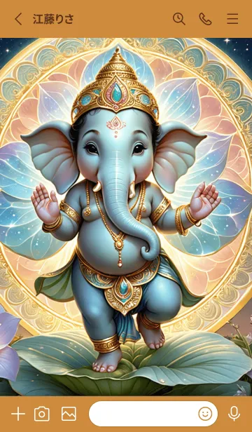 [LINE着せ替え] Ganesha  Rich & Rich Theme (JP)の画像2
