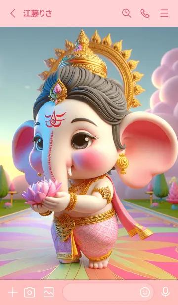 [LINE着せ替え] Ganesha : Success For Rich Theme (JP)の画像2