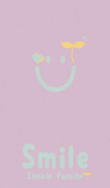[LINE着せ替え] スマイル＆新芽 パステルの画像1