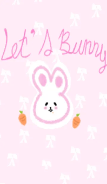 [LINE着せ替え] Let's Bunnyの画像1