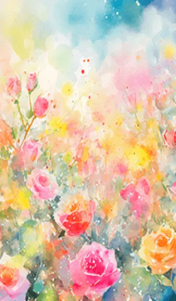 [LINE着せ替え] 薔薇(バラ)の花の着せかえ(R3670)の画像1