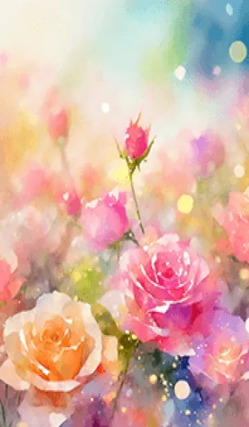 [LINE着せ替え] 薔薇(バラ)の花の着せかえ(R3668)の画像1